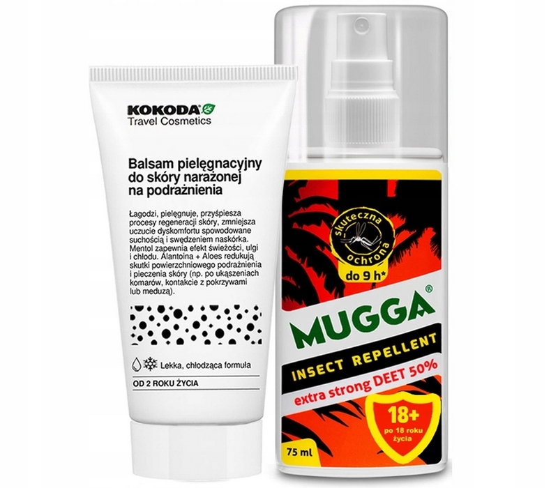 Proti kliešťom a komárom Mugga 50 ml